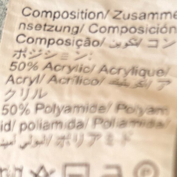 Sweater SZM Navy & White Boxy Cardigan Preppy Parisian Academia Old Money Sailor - Picture 6 of 7